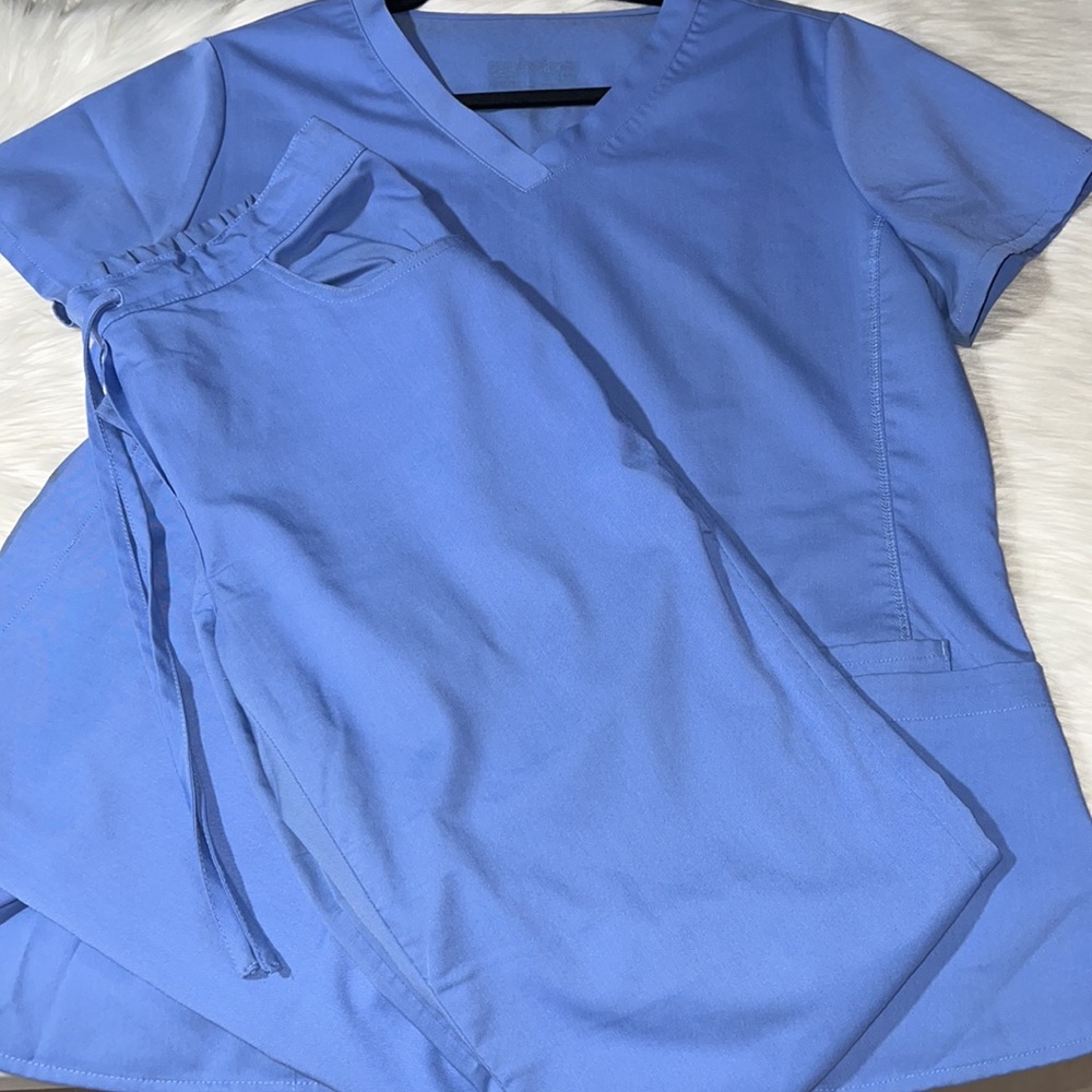 Srubology Blue Scrubs Set